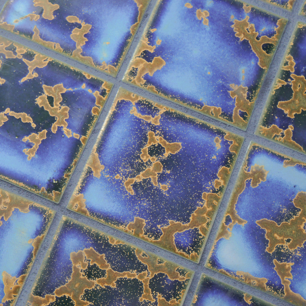 Channel Terra Azure Mega Square Porcelain Floor and Wall Tile