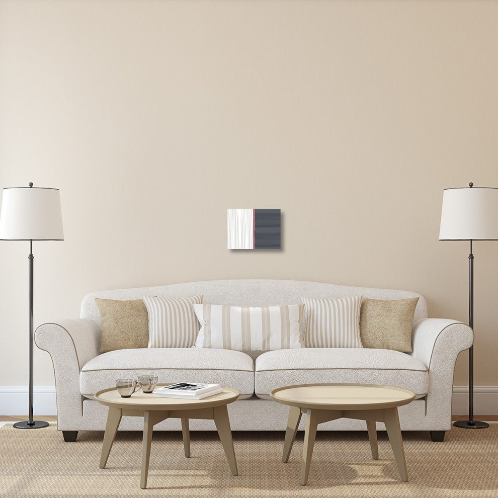 "White And Gray" Fine Art Print