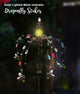 52" Solar Lighted Garden Stake With Beaded Dragonfly Ornaments