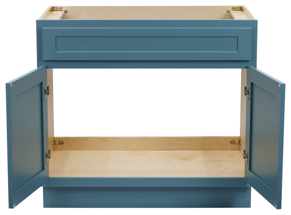 36" Freestanding Single Base Storage Cabinet With Soft Close Door