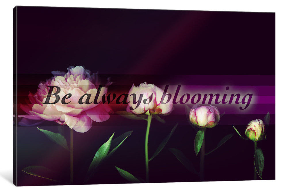 "Always Blooming" by 5by5collective, 26x18x1.5