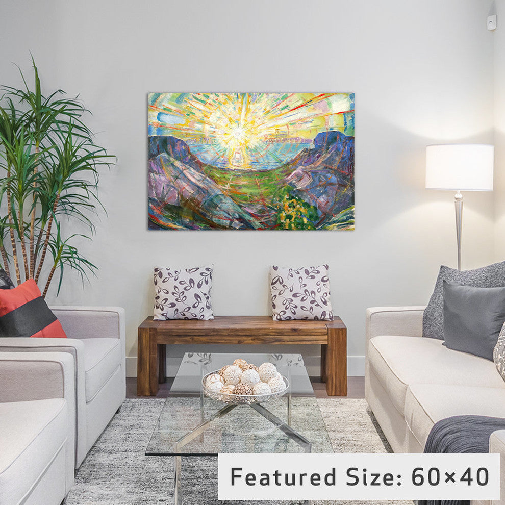 "The Sun, 1916 #2" Wrapped Canvas Art Print, 40x26x1.5