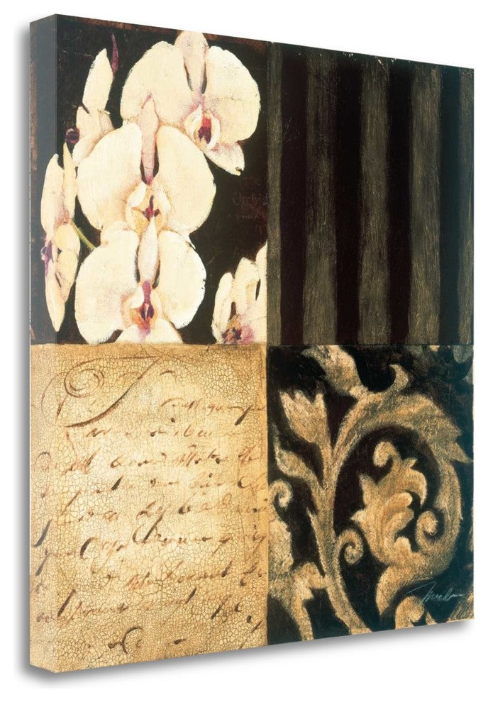 "Orchid Sketch I" By Liz Jardine, Giclee Print on Gallery Wrap Canvas