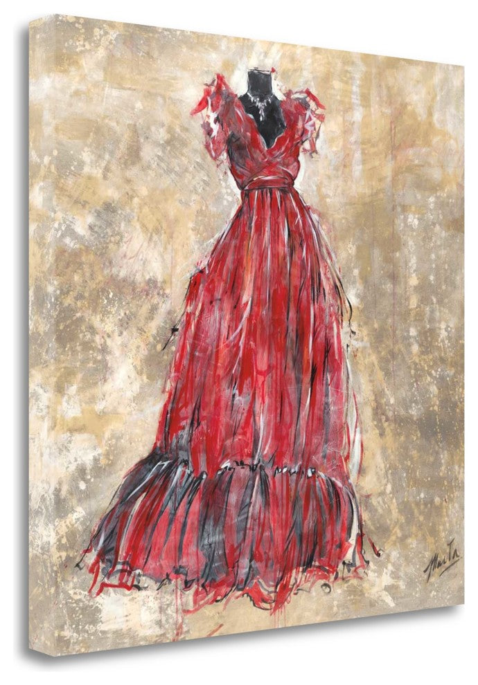 "Gala II" By Marta G. Wiley, Giclee Print on Gallery Wrap Canvas, Ready to Hang