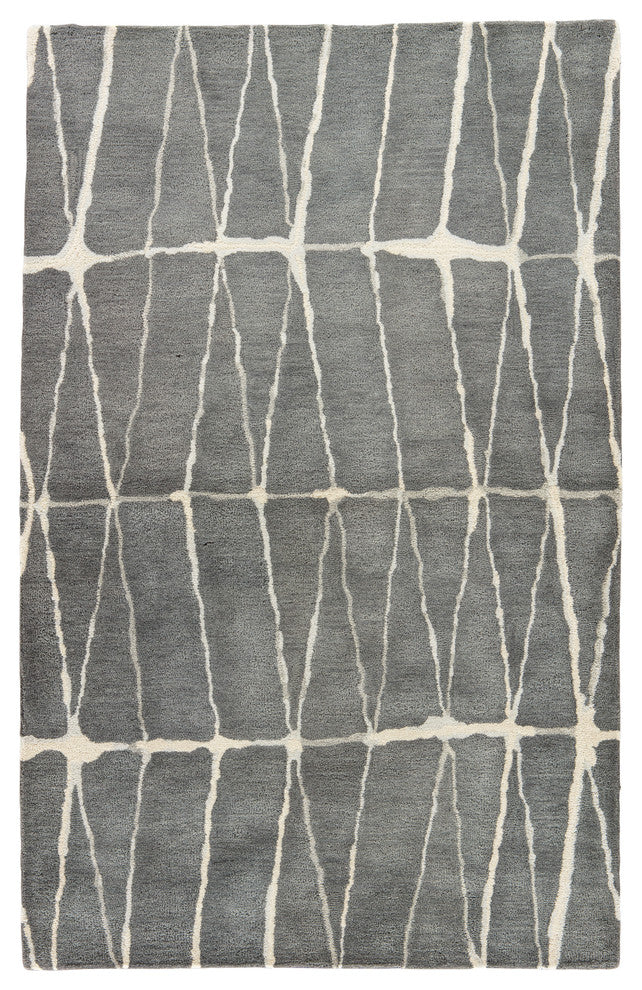 Jaipur Living Botticino Handmade Geometric Gray/Cream Area Rug, 2'x3'