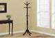 Coat Rack, 73" Cherry Wood Traditional Style
