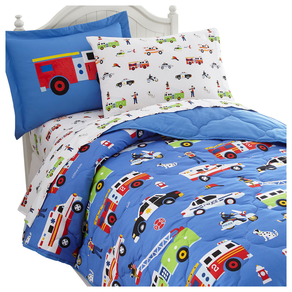 Olive Kids Heroes 7-Piece Bed in a Bag, Full