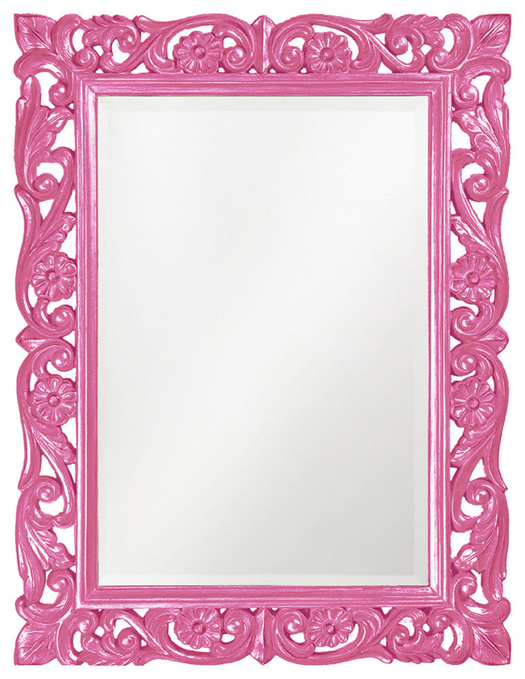 Chateau Mirror, Hot Pink