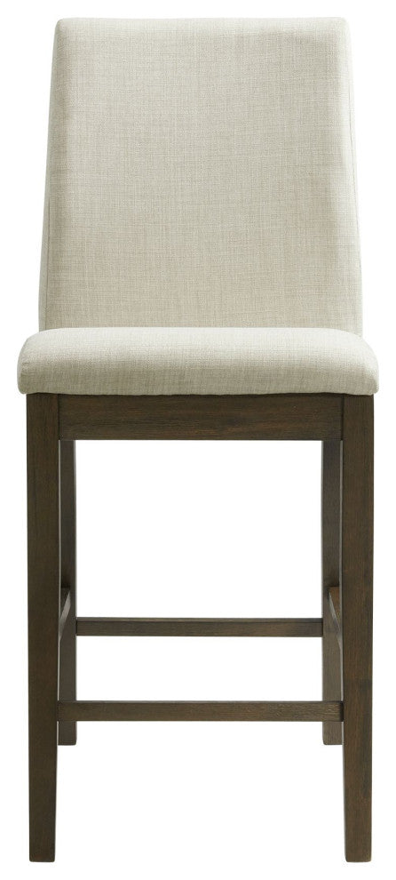 Simms Counter Height Side Chair Set, Walnut