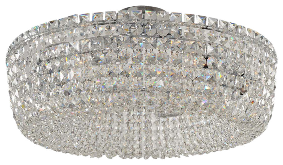 Cesano 24x12" 6-Light Modern Semi-Flush by Allegri