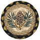 Pinecone Printed Coaster 5"x5"
