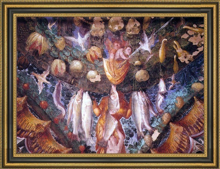 Cristofano Gherardi Festoon Decoration (detail)
