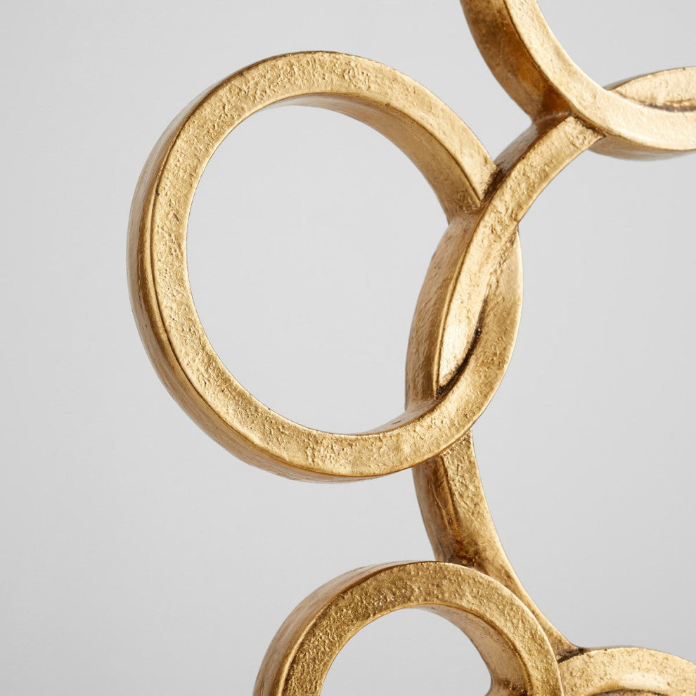 Cyan Design Cercles Table Lamp 10984 - Silver and Gold