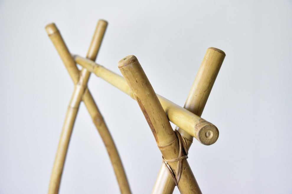 Bamboo Shoe Rack and Hanger Rack