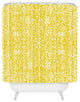 Deny Designs Aimee St Hill Amirah Yellow Shower Curtain