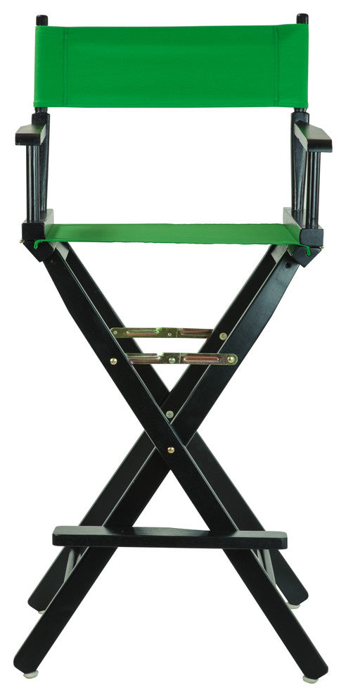 030" Director's Chair Black Frame-Green Canvas