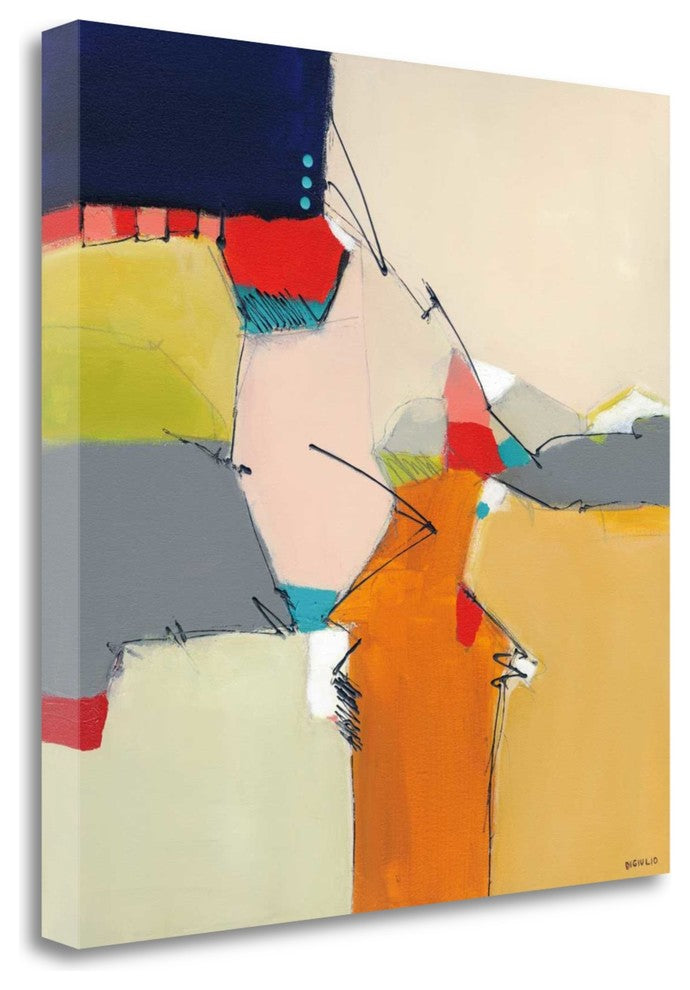 "Beachcomber II" By Joe Digiulio, Giclee Print on Gallery Wrap Canvas