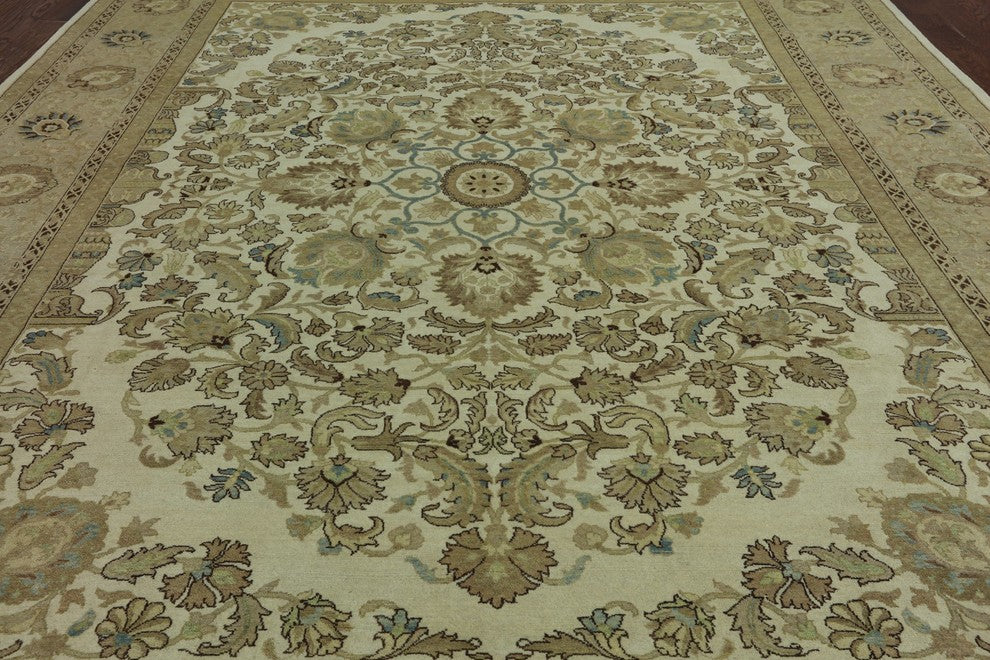 9'x12' Oriental Chobi Peshawar Hand Knotted Area Rug, W2481