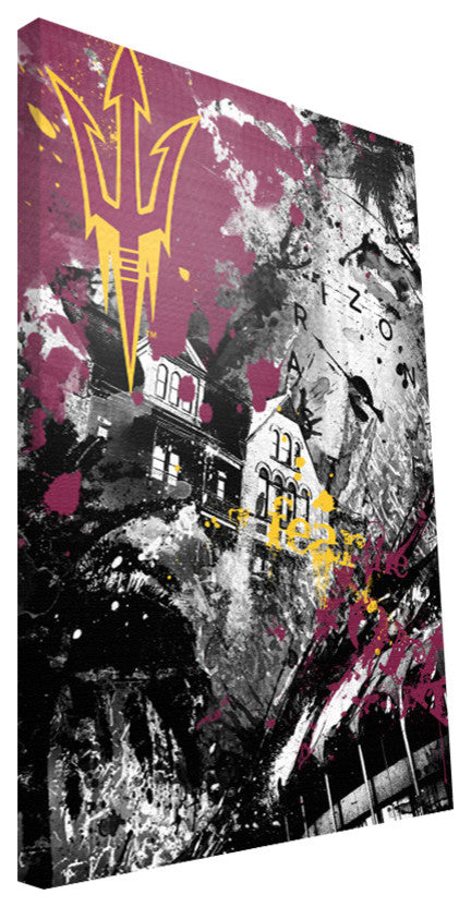 ARS Sun Devils Spirit Canvas Print, 16"x24"