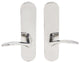 Sequoia Lever, Tubular Full Dummy Pair, RH, Polished/Satin Stainless Steel