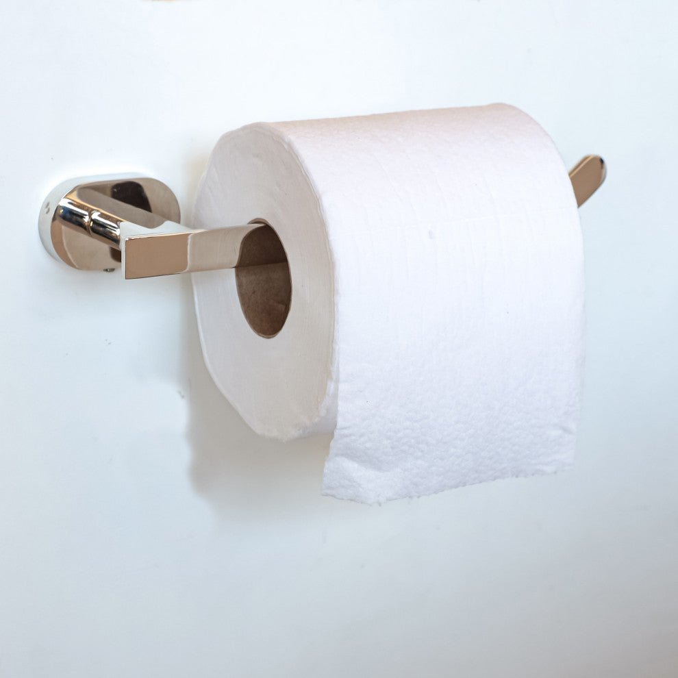 Moscow Series Polished Nickel Bathroom Toilet Paper Holder