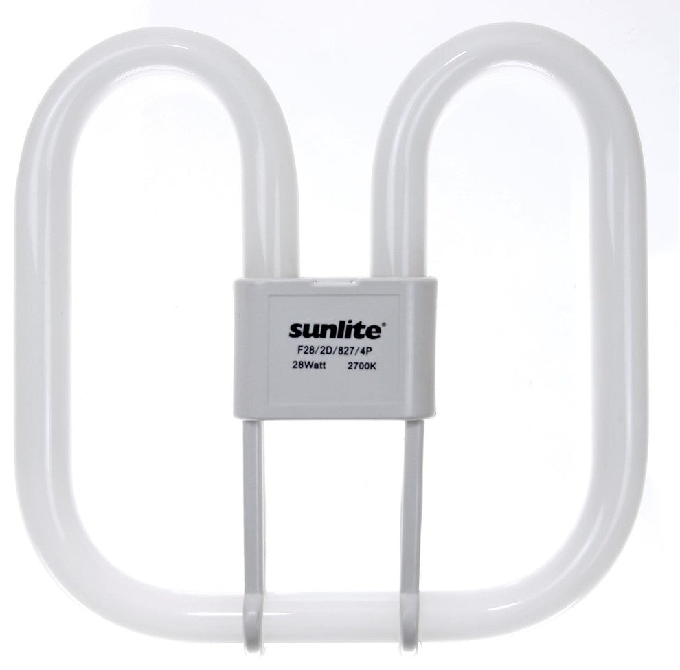 Sunlite 38 Watt 2D Lamp, Gr10Q Base, Warm White
