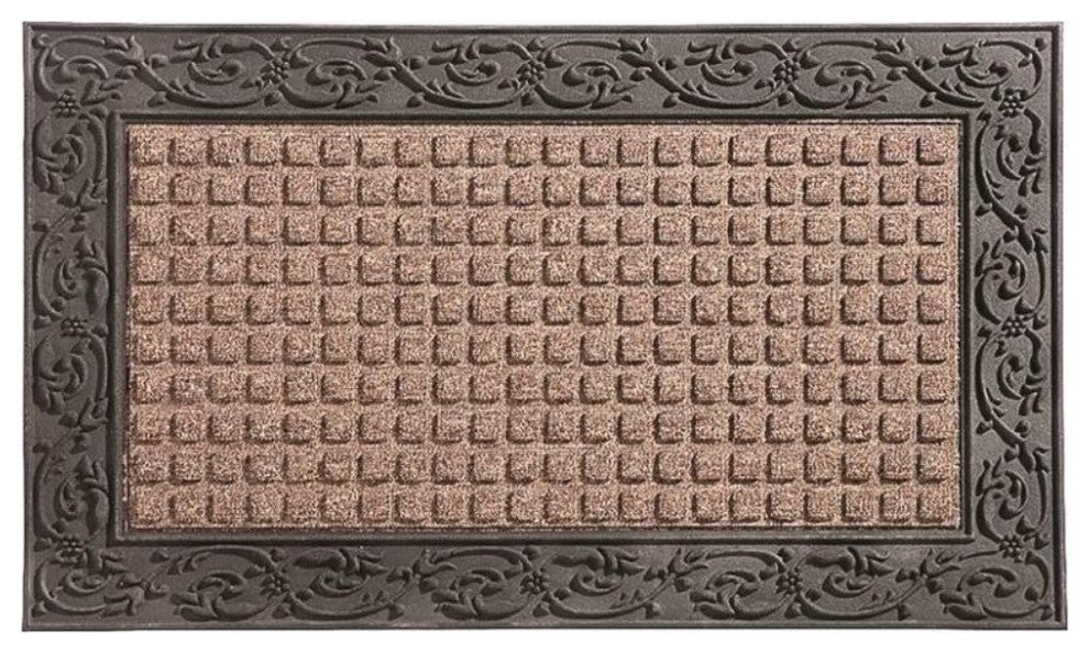Homebasix 08ABSHE-30 Door Mat, 22"x36"