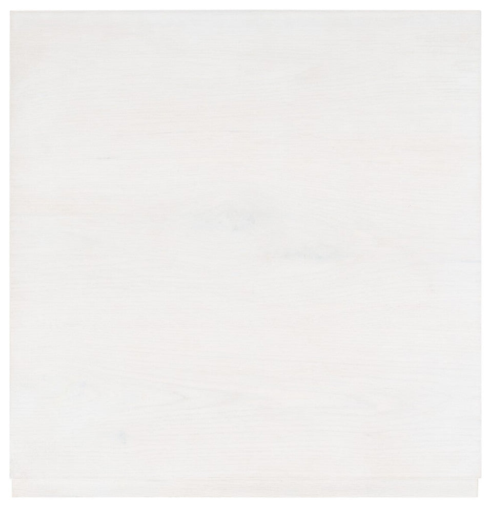 Safavieh Couture Zeus 2 Drawer Nightstand, White Wash