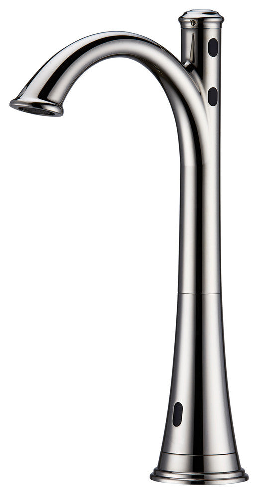Cinaton iSense Completely Touch Free Swivel Faucet, Brushed Nickel-Pvd