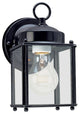 Generation Lighting Lighting 1-Light Outdoor Lantern, Black