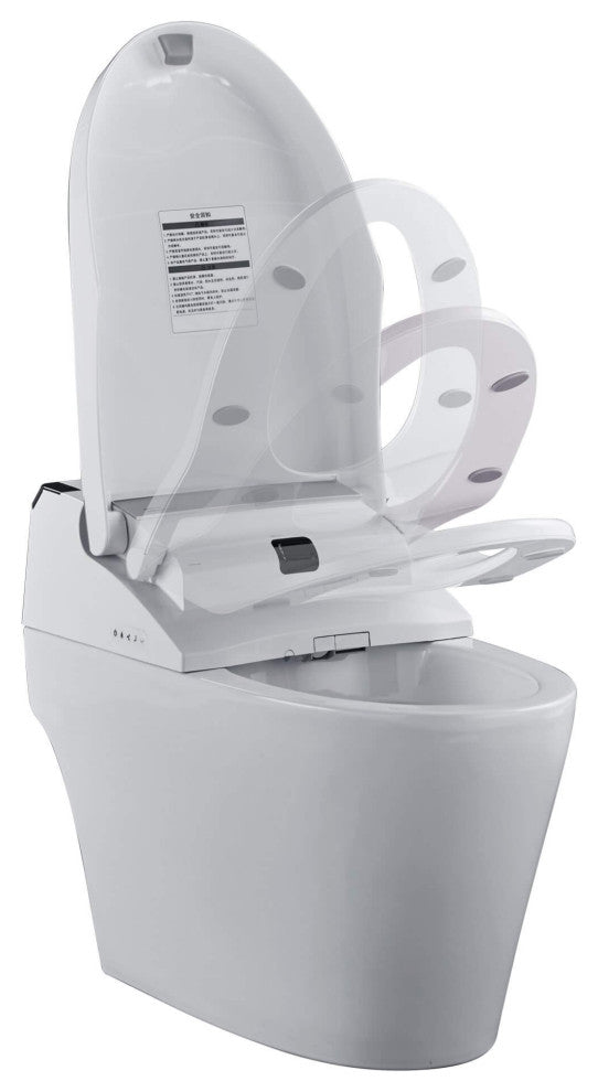 Fine Fixtures Elongated One Piece Smart Toilet and Bidet