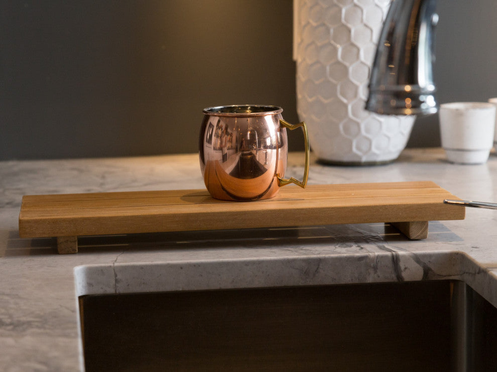 Teak Kitchen Sink Caddy Coach 24" (60 cm)