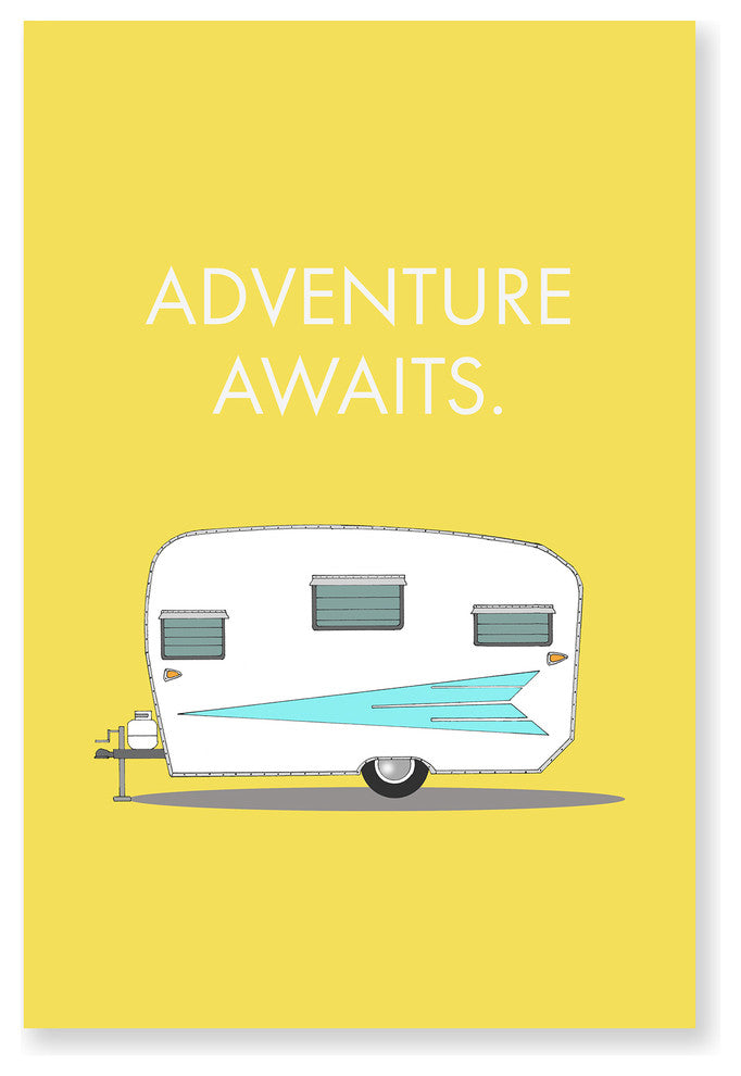 "Adventure Awaits" Fine Art Print by Annie L. Bailey, 18"x24"