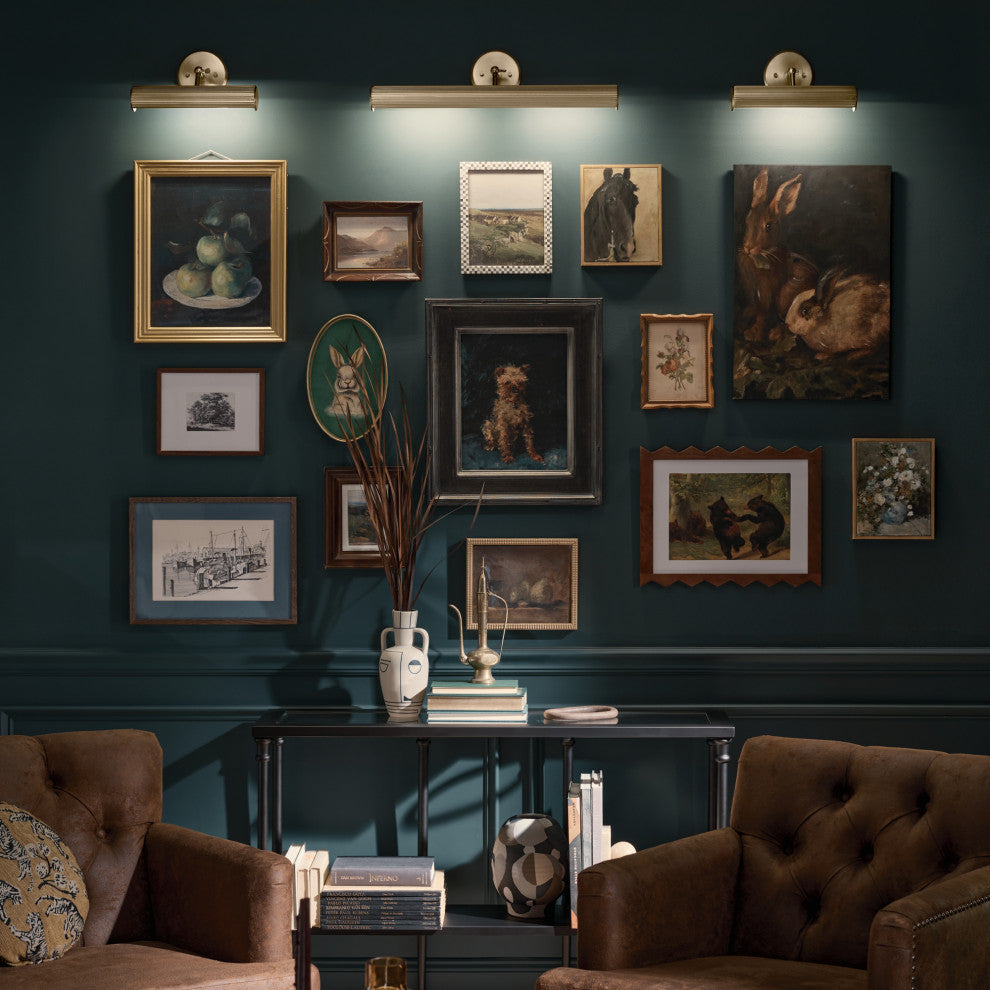 Midi 24" Picture Light, Champagne Bronze