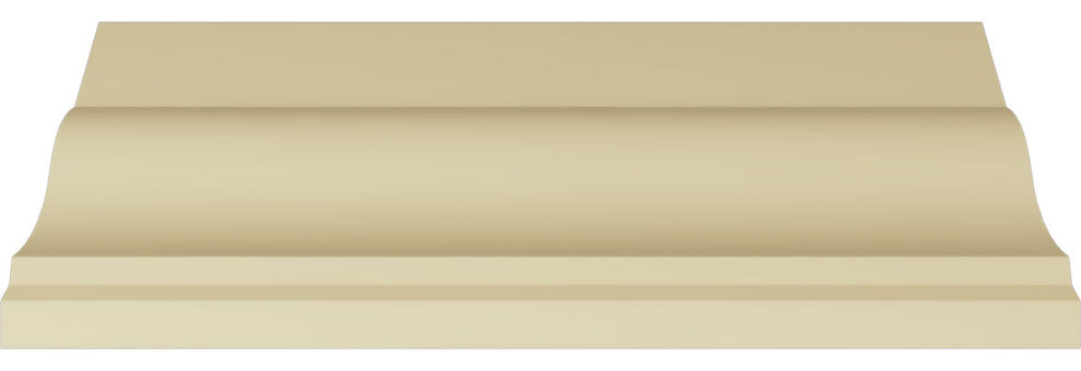 8 1/4"H x 8"P x 11 1/2"F x 96"L, Acanthus Leaf with Bead & Barrel Crown Moulding