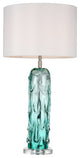 Clear Blue Waterfall Inspired 29" Relaxing Decor Lamp