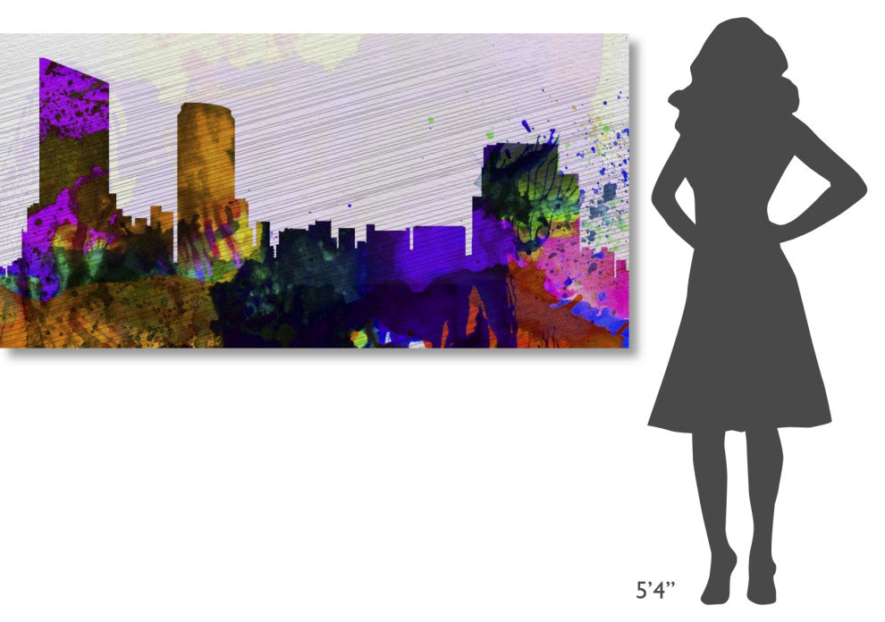 "Grand Rapids City Skyline" Fine Art Print