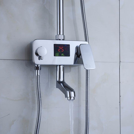 Thermostatic Shower Mixer Tap With Display, Shower Panel Controller