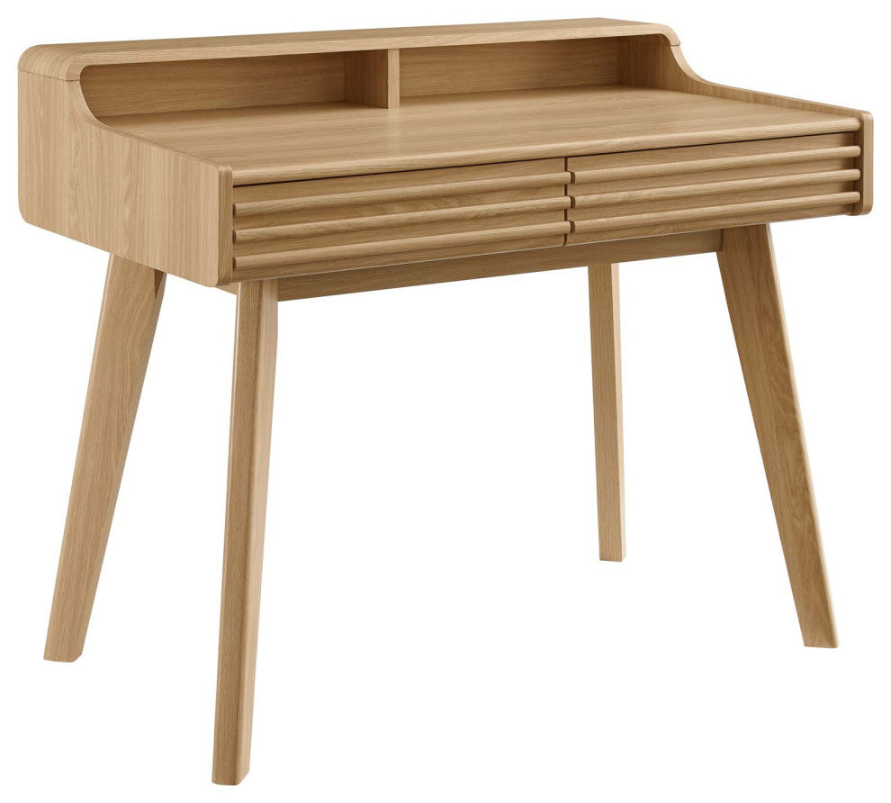 Render Writing Desk Oak