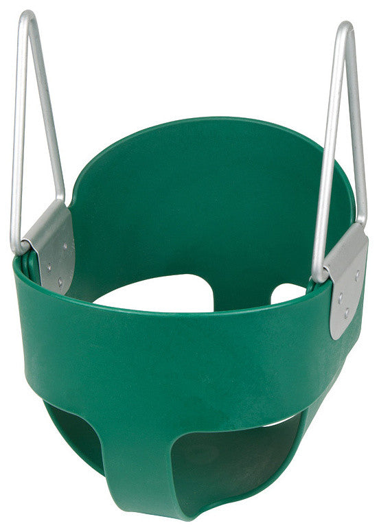High-Back Full Bucket Swing Seat, Green