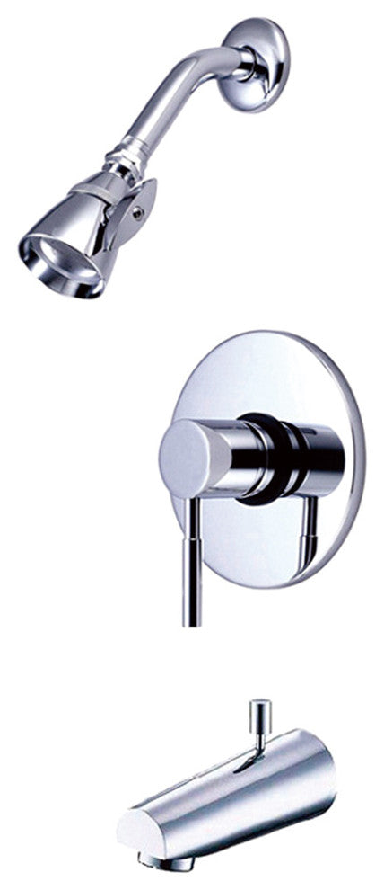 Polished Chrome Concord Single Handle Tub & Shower Faucet KB8691DL