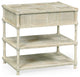 Bobbin Washed Acacia Bedside Chest710X510X666