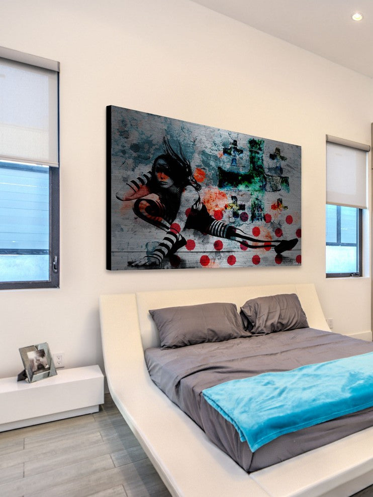 "Jerusalem Cross" Print on Brushed Aluminum, 45"x30"