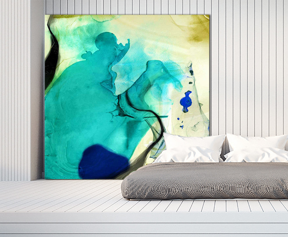"Neon Dreaming" Fine Art Canvas Print, 54"x54"