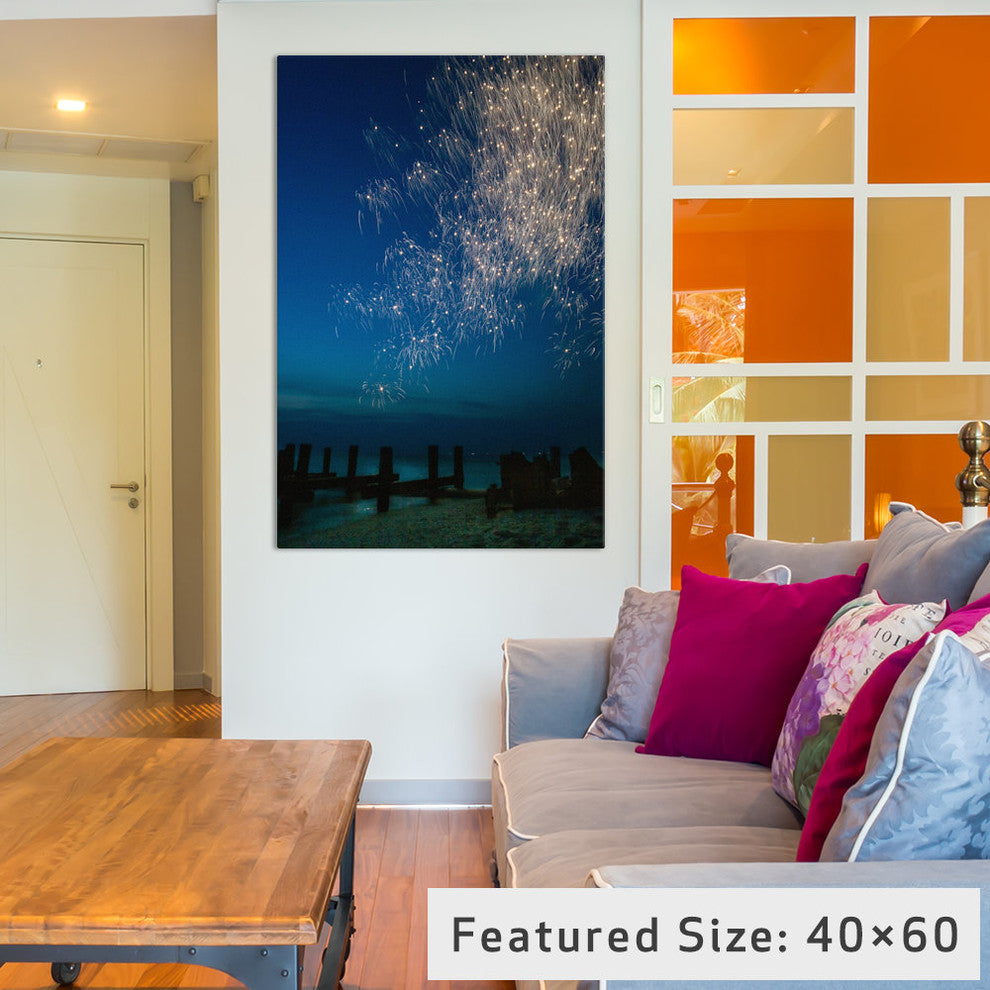"Contraband" Wrapped Canvas Art Print, 40x26x1.5