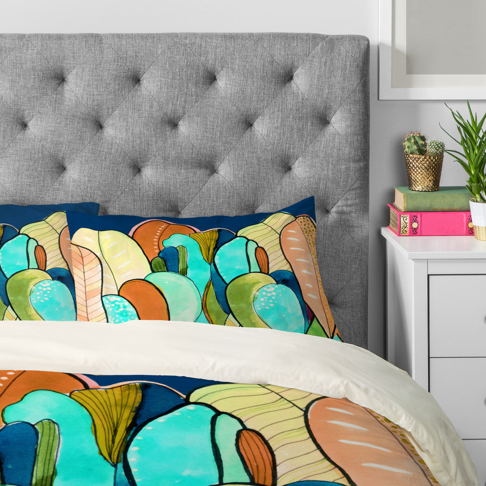 Deny Designs CayenaBlanca Caribbean Seaweeds Pillowcase