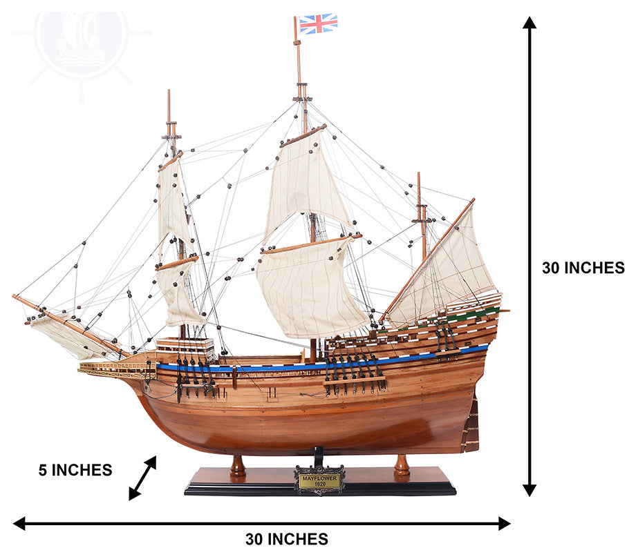 Mayflower High Quality Museum-quality Fully Assembled Wooden Model Ship