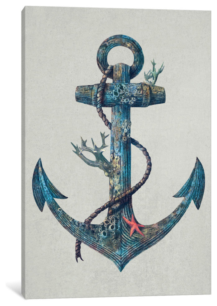 "Lost at Sea #1 Gallery" by Terry Fan, 26x18x1.5"