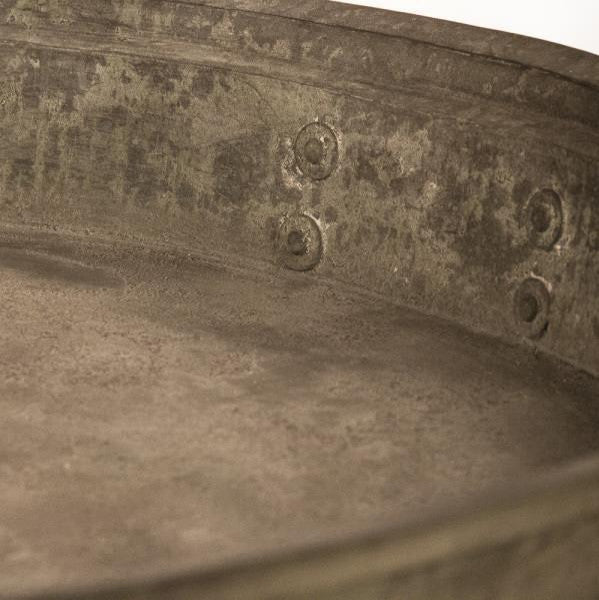 Tristan Traditional Metal Cocktail Table