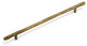 Pull 9" cc, Mink Decorative Contemporary Bronze Cabinet Pull Handle